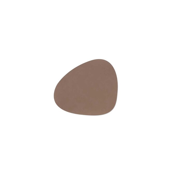 Onderzetter Leather Nupo | Truffle