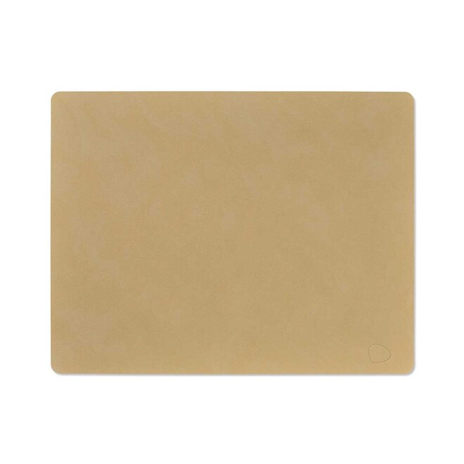 Placemat Rechthoek Leather Nupo | Khaki