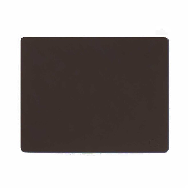 Placemat Rechthoek Leather Nupo | Caviar