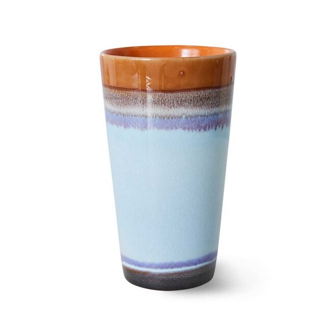 Latte mok 'Ash' | 70's ceramics