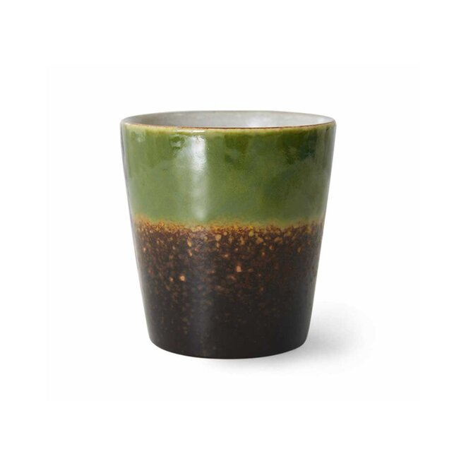 Koffiemokje 'Algae' | 70's ceramics
