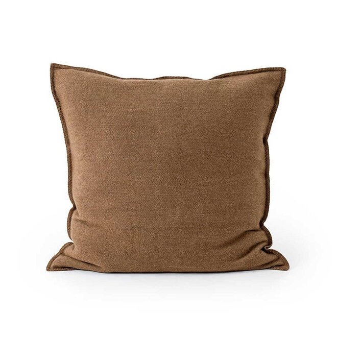 Sierkussen 'Wool' | hazelnut | 60 x 60 cm