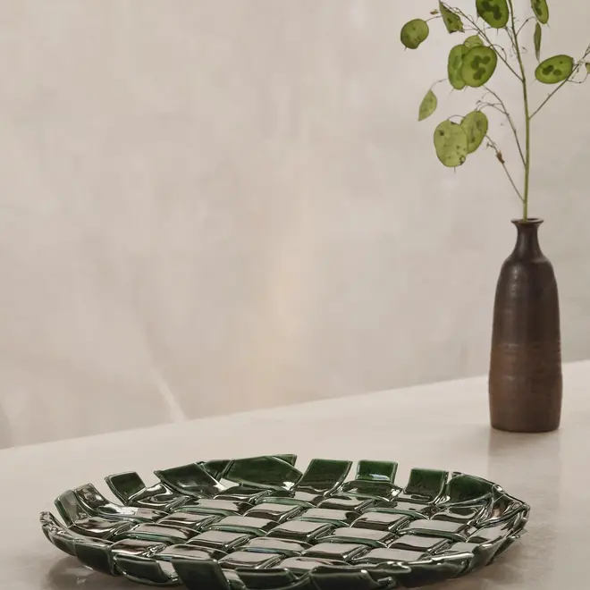 Schaal Emerald Green