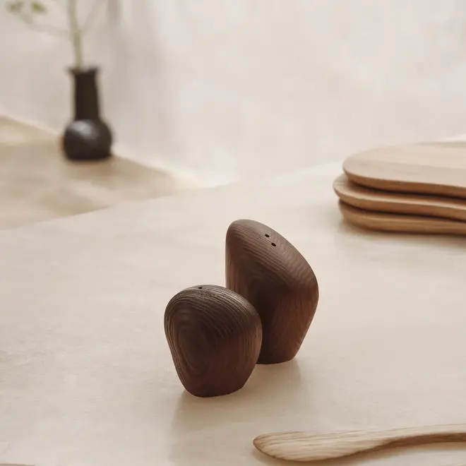 Zout/Peper | Set van 2 | Donker bruin