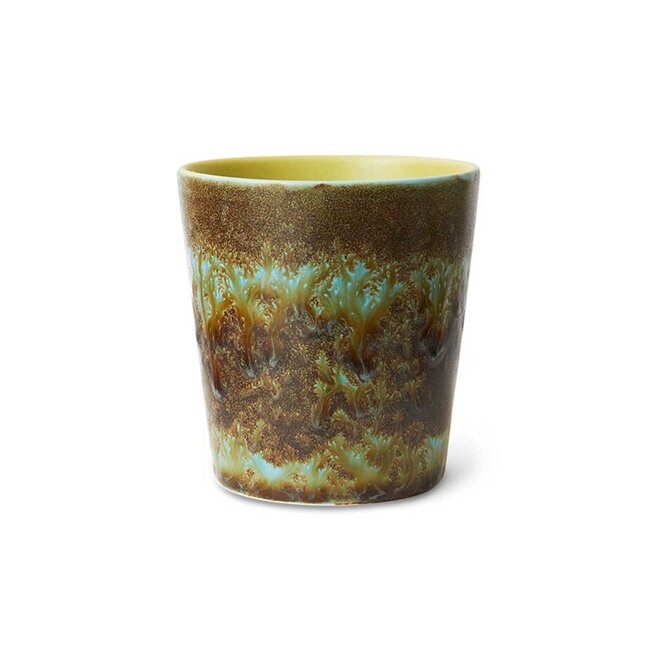 Koffiemokje 'Tidal' | 70's ceramics