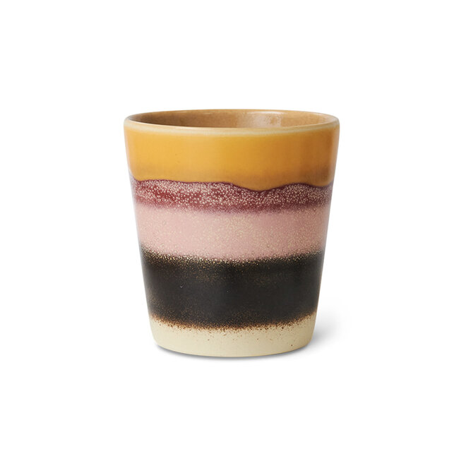 Koffiemokje 'Sunset' | 70's ceramics