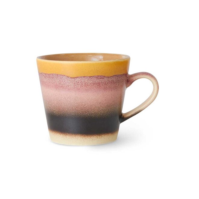 Cappuccino mok 70's ceramics | Sunset