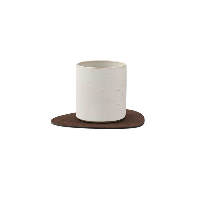 Onderzetter Leather Nupo | Dark Brown
