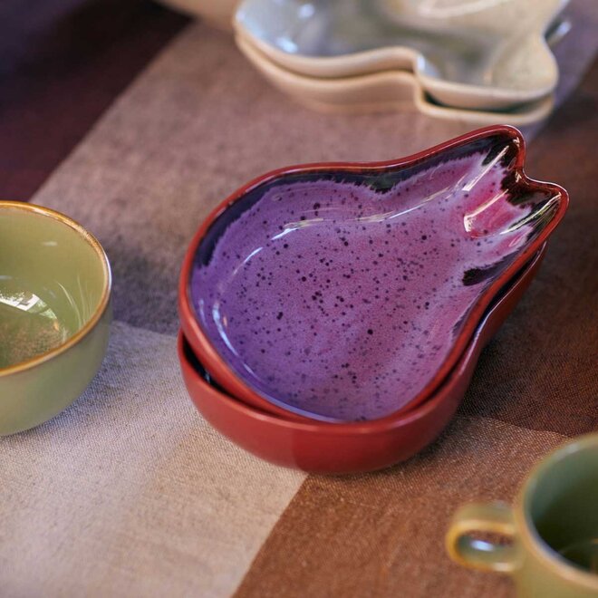 Tapas schaaltje | Shell ceramics | Dragonfruit