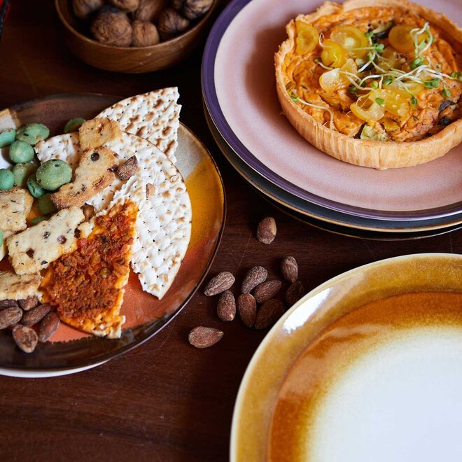 Dinerbord 'Supernova' | 70's ceramics