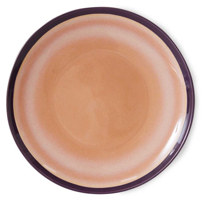Dinerbord 'Bedrock' | 70's ceramics