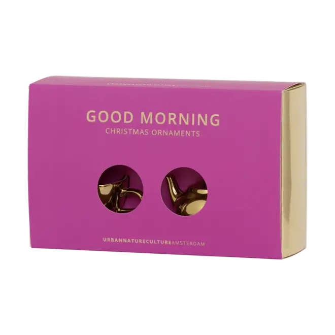 Good Morning | Christmas set | gold