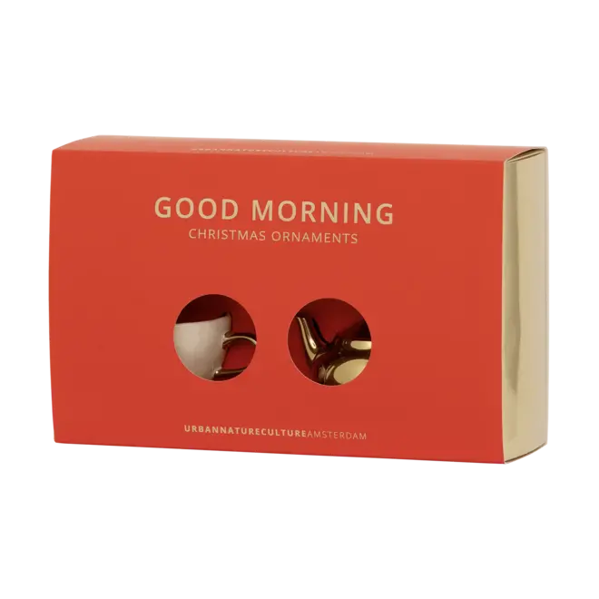 Good Morning  | Christmas set | Pink/gold