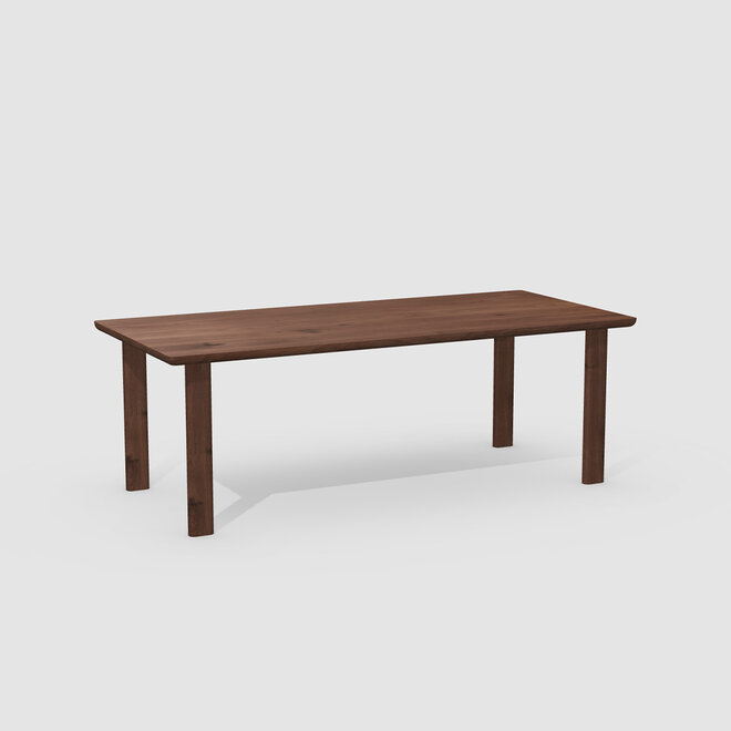 Eettafel Feda - Rechthoek afgerond
