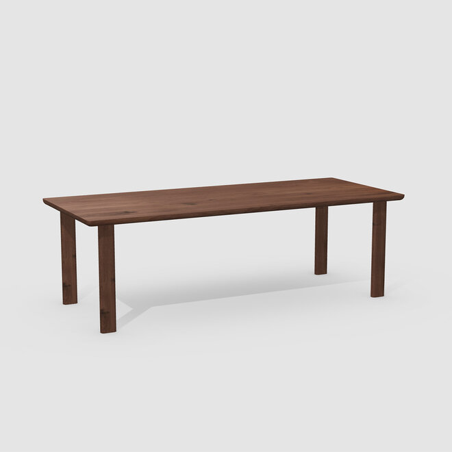 Eettafel Feda - Rechthoek afgerond