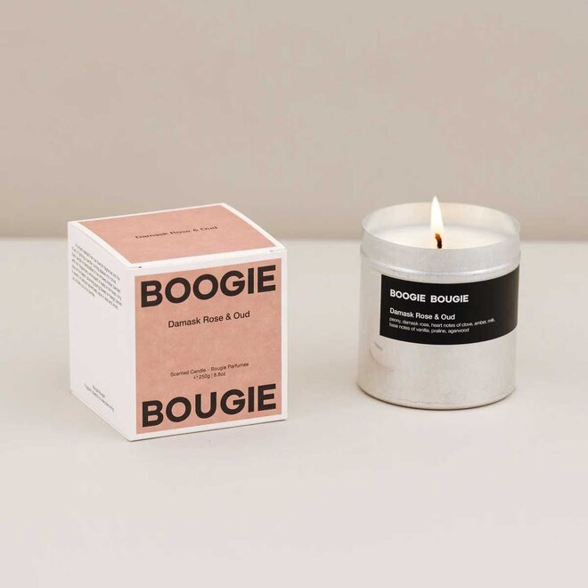 Geurkaars | Damask Rose & Oud | 250g