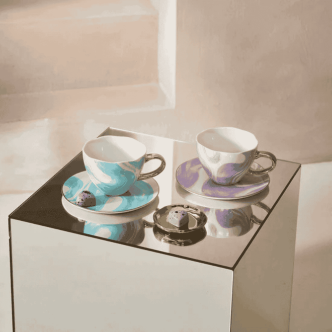 Good morning | Cappuccino kop | Valuri violet