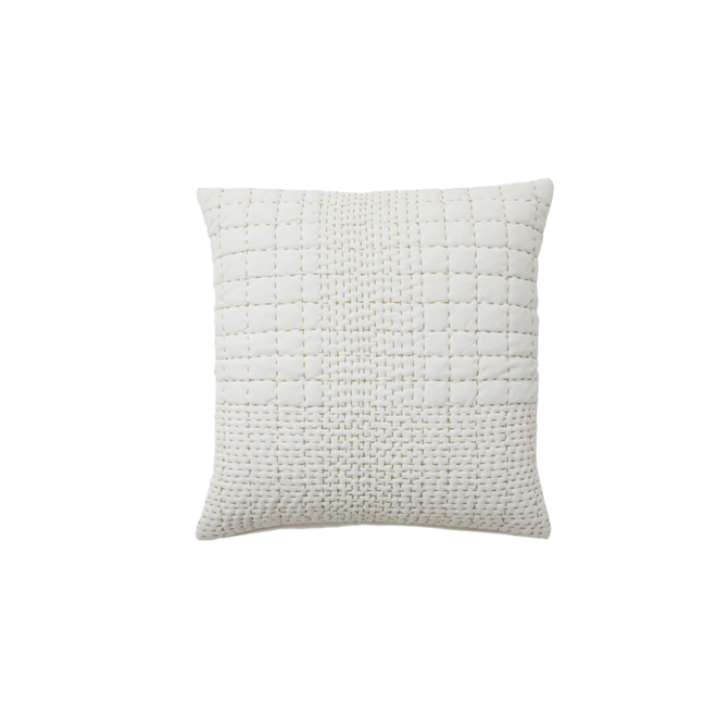Sierkussen Sarga | wit | 50x50