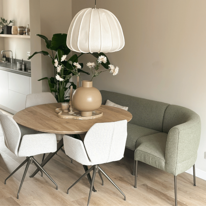 Eettafel organisch rond x Stella