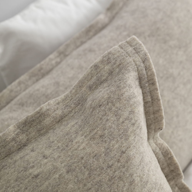 Kussen long wool | Cream | 90 x 50 cm