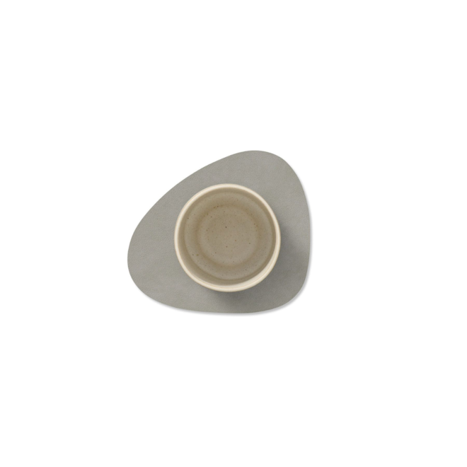 Onderzetter Leather Nupo | Light Grey