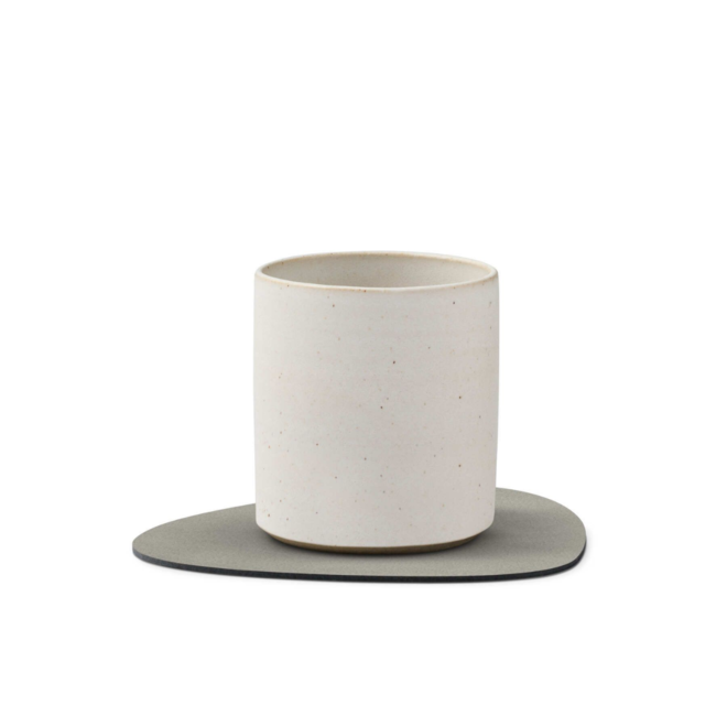 Onderzetter Leather Nupo | Light Grey