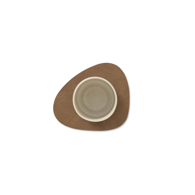 Onderzetter Leather Nupo | Brown