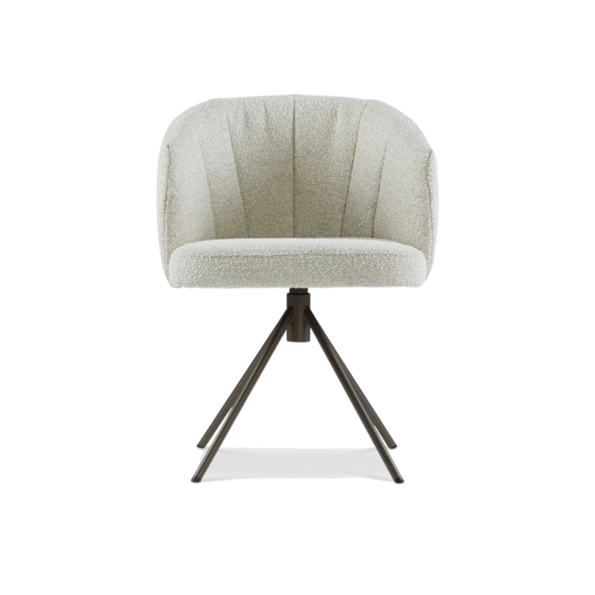 Eetkamerstoel Eva | onderstel Anodic Brown