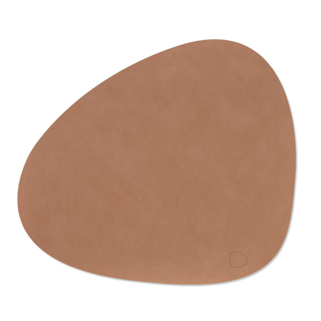 Placemat Organisch Leather Nupo | Old rose