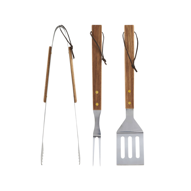 BBQ tools acaciahout | set van 3