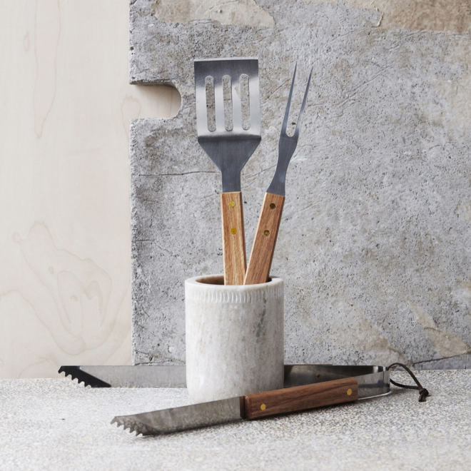 BBQ tools acaciahout | set van 3
