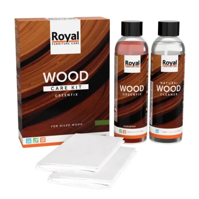 Wood Care Kit Greenfix +Cleaner 2x250ml
