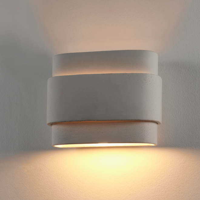 Wandlamp Louis beige | S
