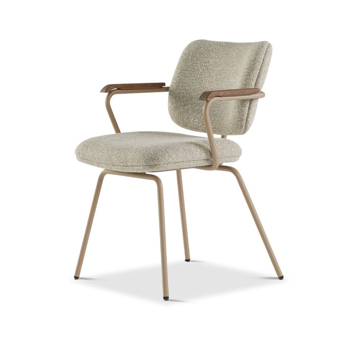Eetkamerstoel Kobe | met armleuning | frame Sand