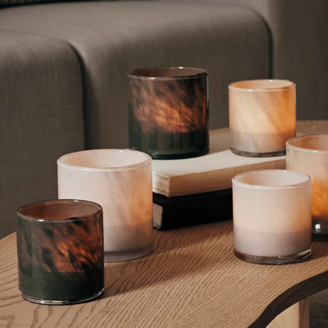 Waxinelichthouder Dark green | S