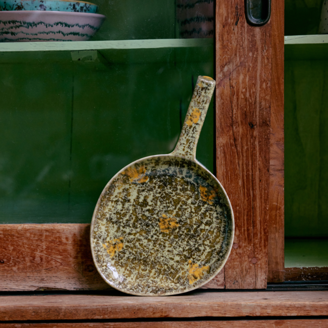 Platter Fjord | 70's ceramics