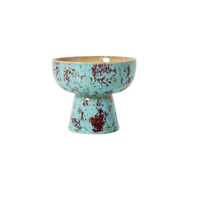 Tapas schaal op voet | Patina | S | 70's ceramics