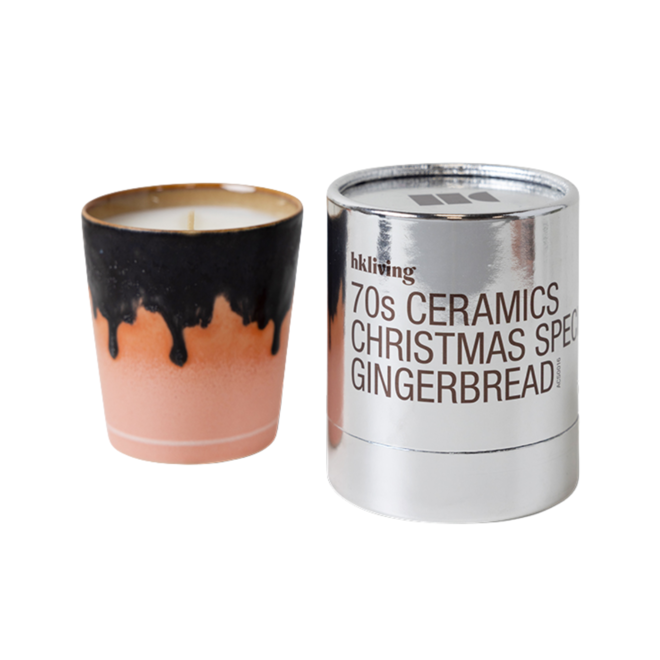 Christmas special geurkaars | Gingerbread | 70's ceramics