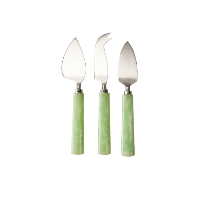 Kaasmessen | Sage | set van 3 | 70's ceramics