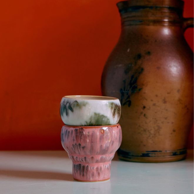 Lungo mok | Bubble | 70's ceramics