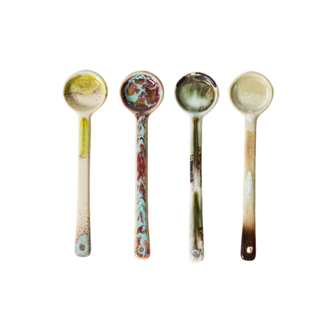 Koffielepels (Spoons) | M | Blend | 70's ceramics