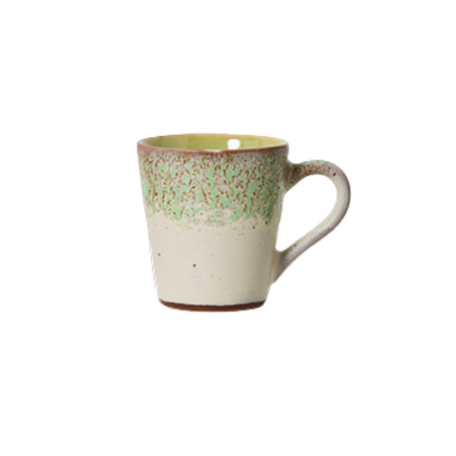 Espresso mokje 'Slush' | 70's ceramics