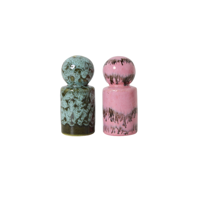 peper & zou vaatjes (set) | Baroque | 70's ceramics