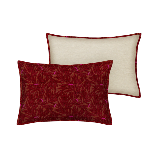 Sierkussen Yoko | Bordeaux & Spice