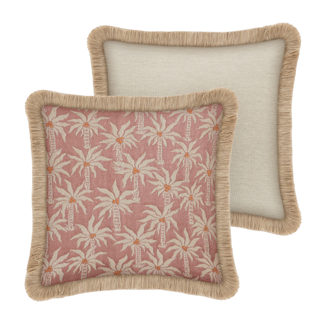 Sierkussen Laura | Rose & Ecru