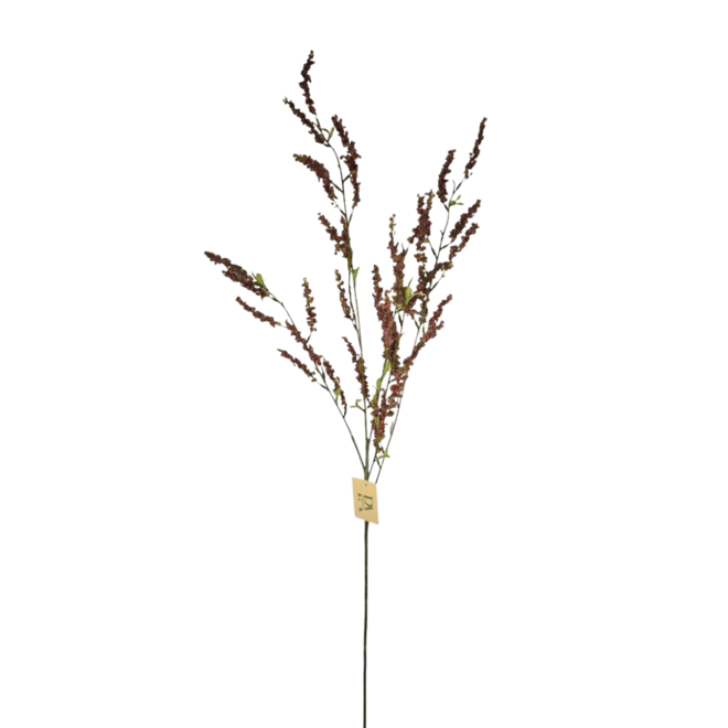 Zijde Bruidsbloem | Bordeaux | 107 cm