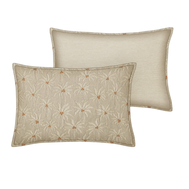 Sierkussen Laura | Sand & Ecru