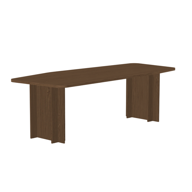 Eettafel | Column | Donkerbruin Eiken