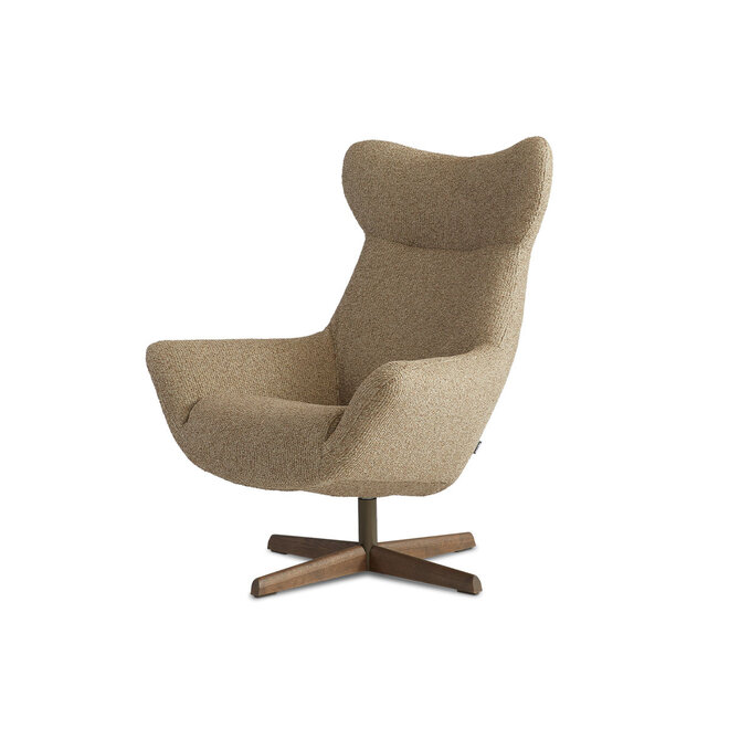 Fauteuil Joe - Houten voet