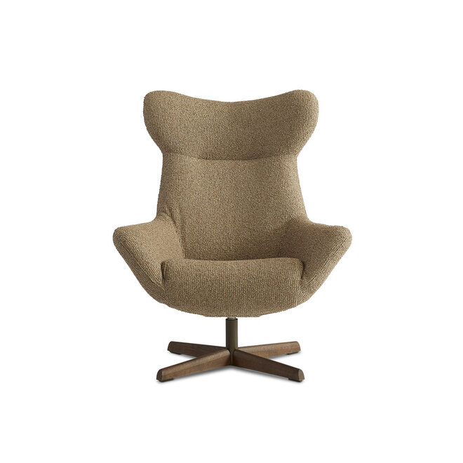Fauteuil Joe - Houten voet